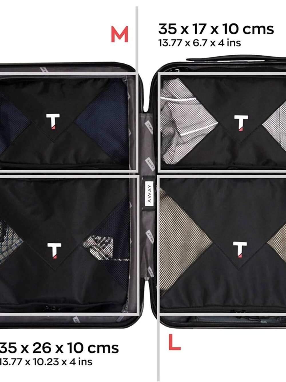 Taskin Compression Packing Cubes - Picture 2 of 5